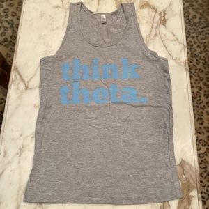 Kappa Alpha Theta Gray Tank Top